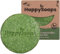 HappySoaps - Aloë You Vera Much 70g Festes Shampoo Bar Spendet Feuchtigkeit Bekämpft Schuppen Vegan 100% Plastikfrei Handgefertigt in EU Für Eine Bessere Umwelt