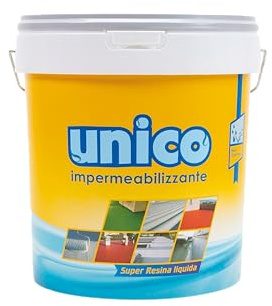 ICOBIT Unico, Super resina liquida impermeabilizzante, Grigio, 10 kg