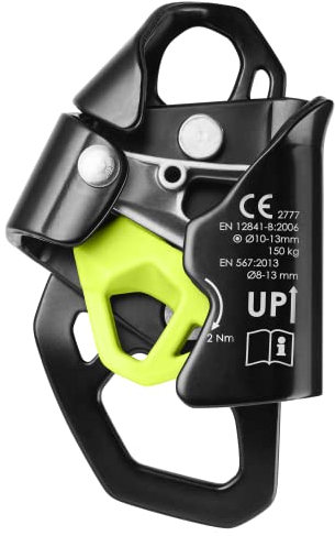 EDELRID Steigklemme Cruiser Schwarz Metall Kletterkeile Kletterschutz