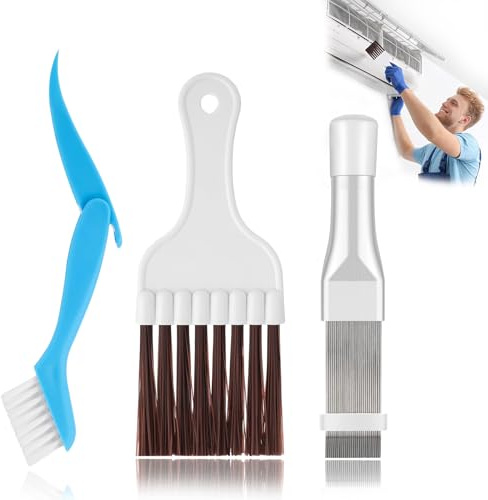 3 pezzi pettine lamellare – aria condizionata pulitore condensatore pinna pettine per condizionatori d'aria, frigoriferi, evaporatori