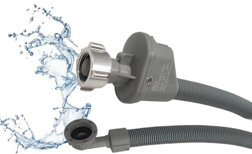 Universal 1,5 m Aquastop Schlauch für Geschirrspüler, Waschmaschine,3/4 zoll schlauch zulaufschlauch mit aquastop,haushaltsüblicher Anschluss Sicherheits-Schlauch