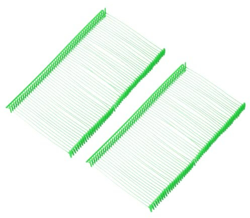 QUARKZMAN Heftfäden für Etikettierpistole Standard 3000 Stück, 50mm Tag Pins aus Kunststoff für Textil Karton Etiketten Kleidung Etikettierung, Hellgrün