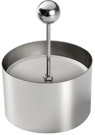 Anillos de postre de acero inoxidable para servir pasteles, anillos de comida para entusiastas de los pasteles