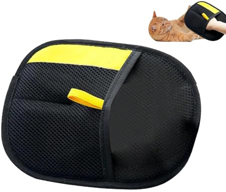 DAWCBVJQ 2 guantes para el cuidado del pelaje para gatos, guantes para perros para cambiar el pelaje, guantes para el cuidado del pelaje, guantes para el cuidado del , guantes reutilizables para