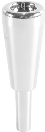 Durlo Bocchino per tromba pesante 3C – Accessorio per strumento musicale in ottone placcato argento (argento)