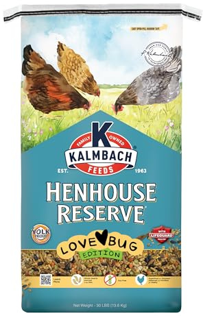 Kalmbach Feeds Henhouse Reserve® Lovebug Edition Layer Feed with Whole Insects