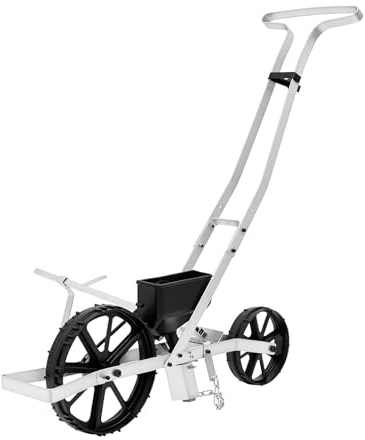 Semoir de jardin en aluminium - 5-40 mm - Semoir manuel - Avec poignée ergonomique - Pour laitue, betteraves, endives, choux, oignons, tomates