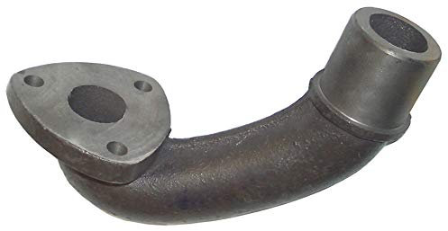 Colector de escape para Massey Ferguson MF, modelo antiguo.