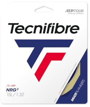 Tecnifibre NRG2 Multifillament Tennis String (Natural) (17g.1.24mm)