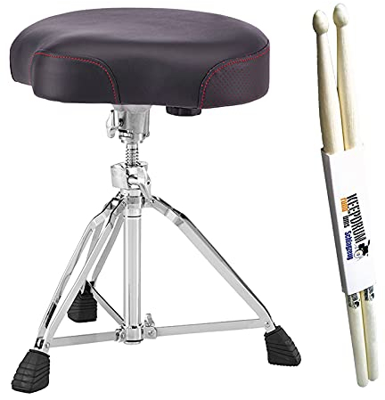 Pearl D-3500 Schlagzeug-Hocker + keepdrum Sticks