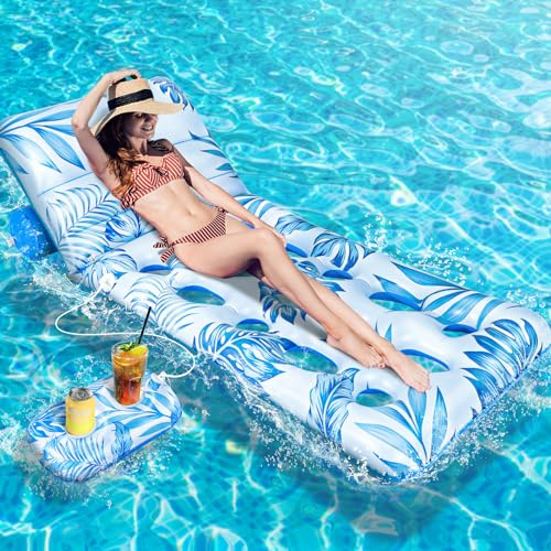 Gontence Flotadores Piscina para Adultos - Hinchables para Piscina - Colchoneta Hinchable Piscina - Flotador Piscina Colchoneta Playa Inflables para Piscina - Hamaca Flotante