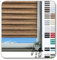 Rollmayer Doppelrollo Klemmfix ohne Bohren Klemmrollo Fensterrollo Duo Rollo Sonnenschutzrollo Zebrarollo Seitenzugrollo für Fenster und Tür (Holzlook Gold - 75 x 130 cm - BxH)