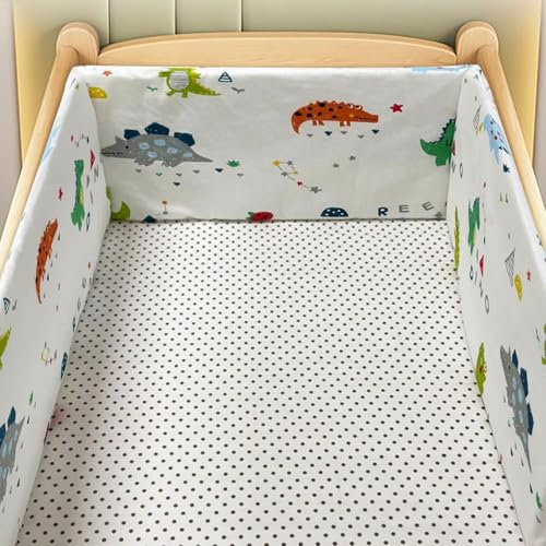 EXZFW Bettschutz Babybett Umrandung Babybett Umrandungen Umrandung Babybett Baby Bettumrandung Kinderbett Nestchen Umrandung Bettumrandung Babybett Gitterbett Umrandung Gepolstert,No22,250cm