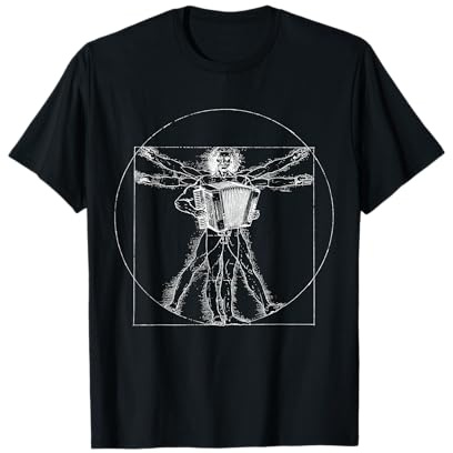 The Man Of The Vitruve Accordéonist Harmony Perfect Man T-Shirt