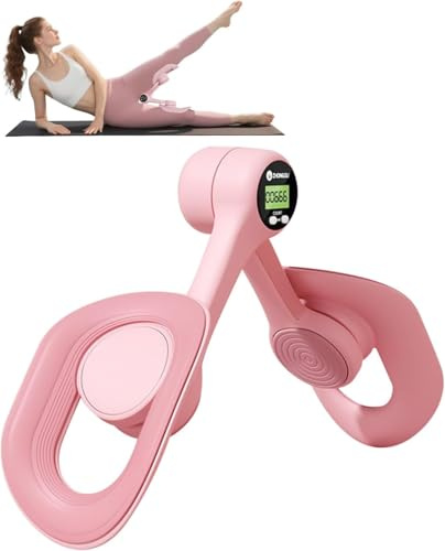Pelvic Floor Muscle Trainer for Women with Counter, Adjustable Leg & Hip Strengthener, Full Body Muscle Trainer for Home Fitness, Pelvic Floor Exercise Device for Women’s Wellness & Gift