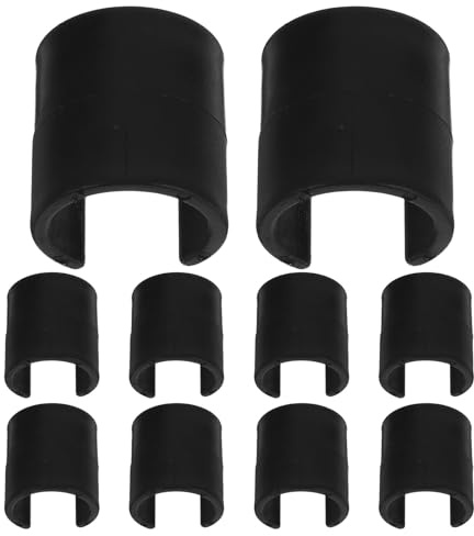 Veemoon 10 Pinzas para Asta de Bandera de Fútbol, Clips de Banderines de Esquina de Plástico Abs, Accesorios para Equipo de Entrenamiento de Fútbol, Paquete de 10 Unidades para Marcaje