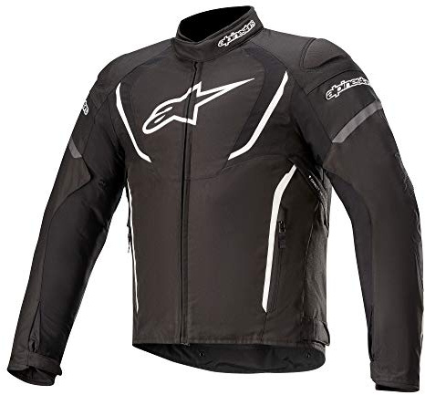Motorcycle jackets Alpinestars T-jaws V3 Waterproof Jacket Black White, BLACK/WHITE, L NC