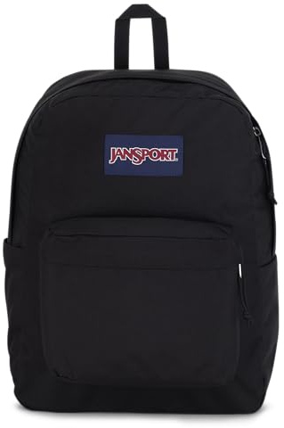JanSport Superbreak Backpack - Lightweight School Pack, Black