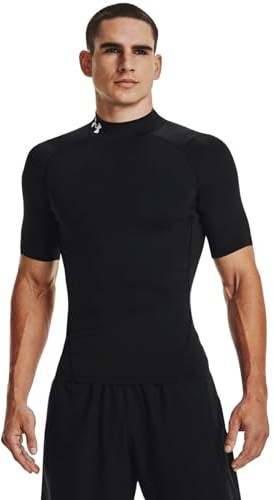 Under Armour Mens Ua Hg Comp Mock Ss Baselayer Top