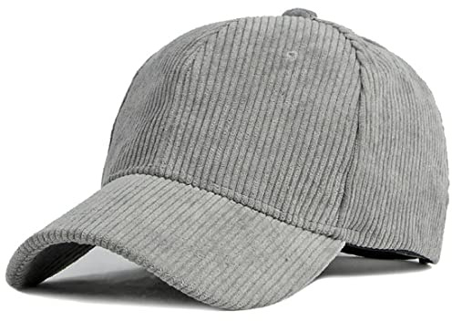XRDSS Gorra de béisbol unisex de pana, ajustable, clásica, deportiva, para exteriores