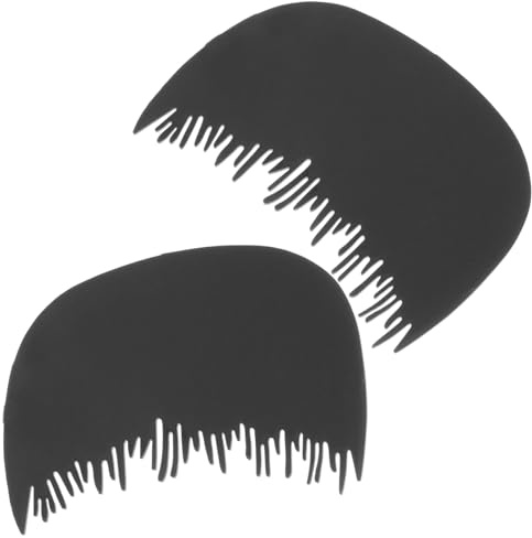 LALADEFIEE 2pcs Hairline Comb Barrier Fiber Applicator Comb Professional Hairline Tool for Men Women Barber Use Simple