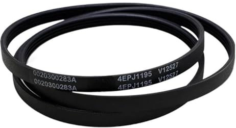 YHNNH Compatible con Haier, Correa De Lavadora De Tambor 4EPJ1195, 4PJE1195, 4PJ1195, 4J1195, Accesorios De Correa Transportadora.