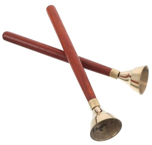 FUTUREORYY Orff Handkläpp med Trähandtag Klar och Robust Design för Förskolemusik och Tidig Barndomsutbildning Musikleksak för Pojke Flicka och Musikundervisning