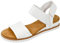 Skechers BOBS Women's Desert Kiss Sandal, Off White, 5 UK
