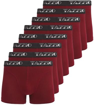 Tazzio Lot de 8 boxers pour homme - Sous-vêtements rétro