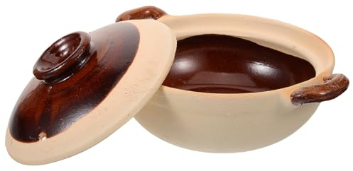 Cabilock Suministros Cocina Casera Comida Olla Estofado Olla Cocina Casera Casa Cazuela Arcilla Cocina Olla Estofado Utensilios Cocina Arcilla Olla Barro para