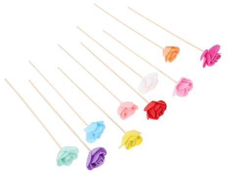 VINTORKY 20piezas Aromaterapia Difusor De Aceite Perfumado Difusores Aromas Decoración Hogar Flores Secas