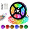 LED Streifen 5M Klebe LED Strip USB oder Batteriebetrieben RGB 5050 Ferndimmbar 16 Farben Fancy LED Lichterkette Band für Zimmer, Wohnzimmer, TV hintergrundbeleuchtung, Bar, Party