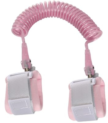 Guinzaglio di sicurezza per bambini, cinturino da polso regolabile, corda anti-smarrimento per bambini, cinturino di sicurezza per bambini e ragazze, accessorio da viaggio