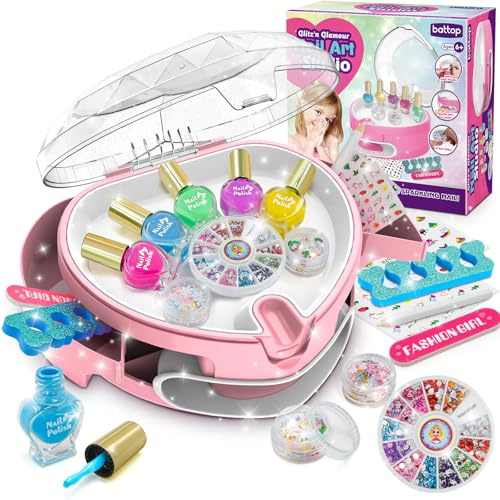 Juego de disfraces para niñas maquillaje para niños (rosa)