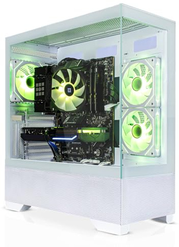 SYSTEMTREFF High-End Gaming PC AMD Ryzen 9 5900XT 16x4.8GHz | Nvidia RTX 4070 12GB DX12 | 1TB M.2 NVMe | 32GB DDR4 RAM | WLAN Desktop Computer Rechner für Gamer, Zocker & Streamer