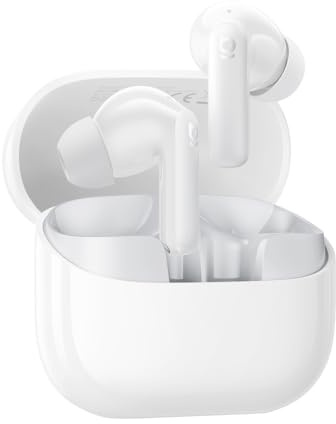 Baseus EP10 NC In Ear Kopfhörer Bluetooth Noise Cancelling, Bluetooth Kopfhörer mit -43 dB ANC, Adaptive Geräuschunterdrückung, Earbuds mit 4-Mic KI Klarer Anruf, IP55, 41H Spielzeit, Bluetooth 6.0