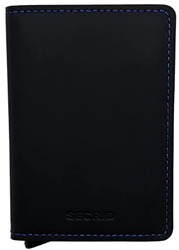 Secrid Le Slimwallet Matte en Cuir est Une Version Moderne du Portefeuille Classique. avec Son Profil Mince, il s'adapte Parfaitement à n'importe Quelle Poche. Capacité 4 Cartes en détect/6 Cartes