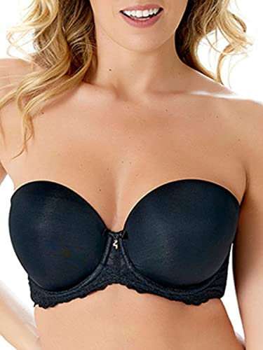 Gossard Womens Superboost Lace Strapless Bra, Black, 30E UK