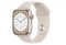 Apple Watch Series 8 (GPS, 41 mm) Starlight Aluminum Case with Starlight Sport Band,One size (Renewed)