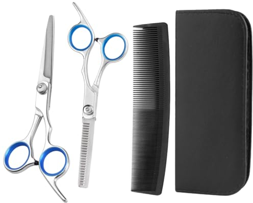 DKDDSSS Friseurschere Haarschere, Haarschneideschere Profi Set 6.0Zoll, Geeignet für Zuhause, Haarschere Professionelle Friseurschere, Schere Haare Schneiden Frisörenschere für Friseursalon Friseur