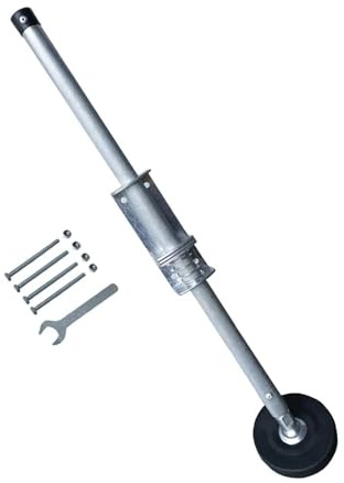 Estabilizador de escalera extensible ajustable con patas de goma antideslizantes, nivelador de aluminio para uso doméstico, accesorios de escalera seguros para estabilidad y apoyo