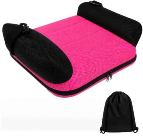 Alzador Coche Niño, Elevador Coche Niño, Asiento Elevador para Niños Coches Inflable Asiento Elevadors para Coches para Niños Inflado Rápido Diseño De Malla Portátil Ideal para Viajes Azul，C