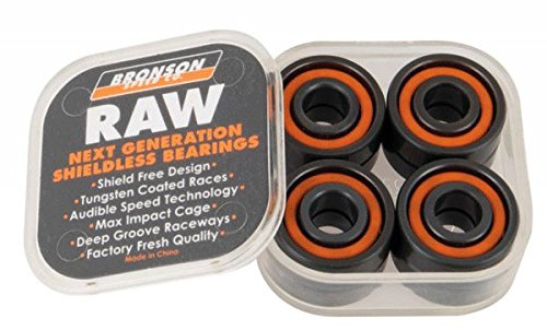 Bronson Speed Co. Kugellager, roh, 8 Stück