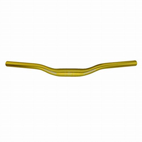 UPANBIKE Cykelstyre MTB mountainbike styre cykel kort barn cykelstyre φ31,8 mm x 440 mm/520 mm 30 mm stigningsstång (520 mm, guld)