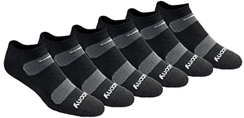 Saucony herr Multi-pack Mesh Ventilating Comfort Fit Performance No-show Socks Strumpor