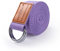 voidbiov D-Ring Buckle Yoga Strap, Durable Cotton Adjustable Stretch Belt Lavender 2.5M