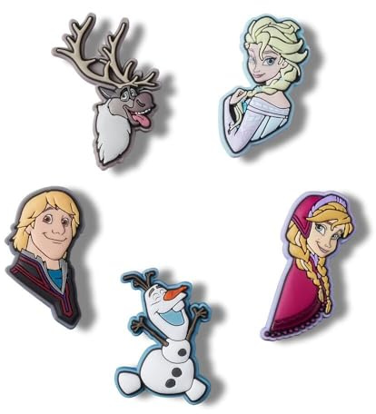 Crocs Jibbitz Charms, personnage de la Reine des Neiges Lot de 5
