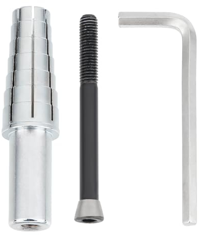 UNICRAFTALE 1Set Ring Herstellung Werkzeug Ringdorn Ringherstellungsset Stahl Ringspanner Inbusschlüssel Werkzeug für Schmuck Herstellung, Ringgrößen 7-14