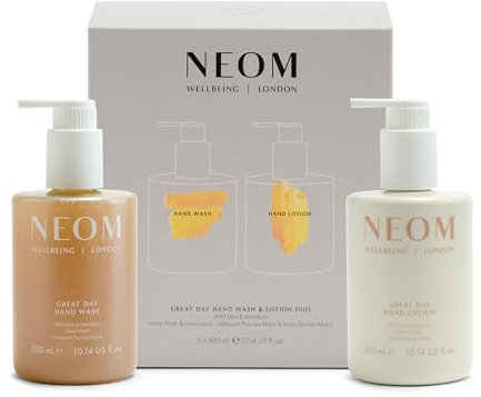 NEOM - Coffret cadeau duo nettoyant pour les mains et lotion Great Day