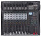 Depusheng DT8 Professional Mixer Sound Board Console 8 Channel Desk System Interface Digital USB Computer MP3 Input 48V Phantom Power Stereo DJ Studio FX Steel Chassis,Black
